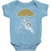 mountain biker Baby Onesie