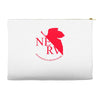 neon genesis evangelion anime nerv logo Accessory Pouches