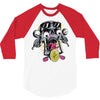 skull biker 3/4 Sleeve Shirt