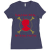 Pirate king Luffy Ladies Fitted T-Shirt