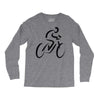bike rider biker cyclist Long Sleeve Shirts