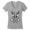 death viking Women's V-Neck T-Shirt