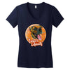 boxers and donuts Women's V-Neck T-Shirt