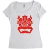 decepticon bowser   mono Women's Triblend Scoop T-shirt