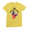 the frenchie world Ladies Fitted T-Shirt