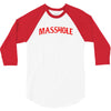 masshole massachusetts 3/4 Sleeve Shirt