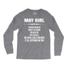 Super May Girl Long Sleeve Shirts