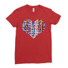Heart Ladies Fitted T-Shirt