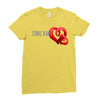 Come Baby Ladies Fitted T-Shirt