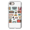 vintage electronic retro technology iPhone 8