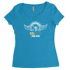volbeat tour concert 2015 Women's Triblend Scoop T-shirt