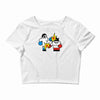vector gamer boxing Crop Top