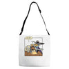 duck slap! Adjustable Strap Totes