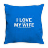 I Love It When My Wife Lets Me Go Mountain Biking Throw Pillow