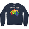 Vote Yes, Australian Marriage Equality Crewneck Sweatshirt