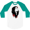 girl roses 3/4 Sleeve Shirt