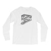 some game involving falling blocks in the style of m.c. escher Long Sleeve Shirts