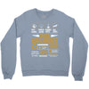 Born Arquarius Multitasking Problem Solving Tees Crewneck Sweatshirt