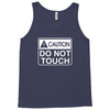 do not touch the belly maternity Tank Top
