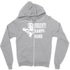 vorsicht kampfhund  funny Zipper Hoodie