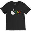 apple mac man V-Neck Tee