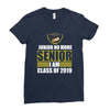 i'm a senior Ladies Fitted T-Shirt