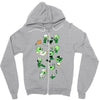 lawn of the dead Zipper Hoodie
