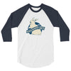 jurassic bunnies 3/4 Sleeve Shirt