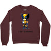 i don't do mornings Crewneck Sweatshirt