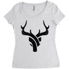 deer Women's Triblend Scoop T-shirt