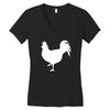 Chicken and Little Chick Women's V-Neck T-Shirt