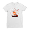 button masher Ladies Fitted T-Shirt
