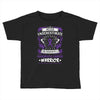 Never Underestimate the Strength of a Pancreatic Cancer Warrior Toddler T-shirt