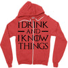 i drink and i know things 2 Zipper Hoodie