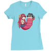 musume monster Ladies Fitted T-Shirt