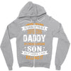 Super Cool Daddy Of A Freaking Awesome Son Zipper Hoodie