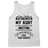 Dear Auntie, Thanks For Being My Aunt Tank Top