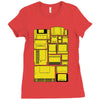 the cartridge family Ladies Fitted T-Shirt