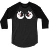 rude christmas pudding 3/4 Sleeve Shirt