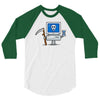 blue screen of death 3/4 Sleeve Shirt