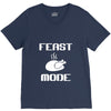 mens feast mode V-Neck Tee