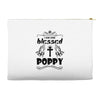 I Am One Blessed Poppy Accessory Pouches