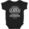 vintage quality without compromise 1979 aged to perfection Baby Bodysuit