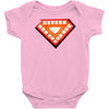 nwt iron man classic heart core glow in dark marvel Baby Onesie