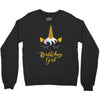 birthday unicorn girl. Crewneck Sweatshirt