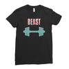 beast Ladies Fitted T-Shirt
