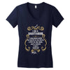 i am a sagittarius Women's V-Neck T-Shirt