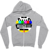 monoscope signal Zipper Hoodie