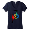 jake paul colorful Women's V-Neck T-Shirt