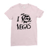 i (fear) vegas Ladies Fitted T-Shirt